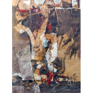 Tariq Javed, 22 x 16 Inch, Oil on Canvas, Figurative Painting, AC-TJ-011